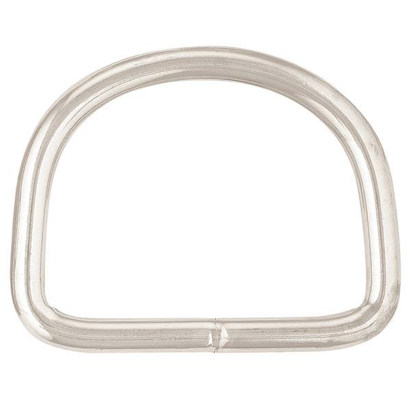 #0 Dee Nickel Plated, 3"