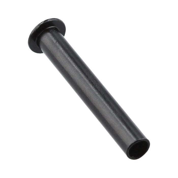 1 1/2" Black, Tubular Rivet, Steel - 12 pk