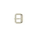1 1/2" Brushed Nickel, Heel Bar Roller Buckle, Zinc Alloy