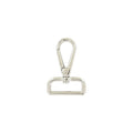 1 1/2" Shiny Nickel, Lever Swivel Snap Hook, Zinc Alloy-PK4