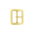 1 3/4" Brass, Sam Browne Center Bar Buckle, Solid Brass