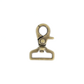 1" Antique Brass, Trigger Swivel Snap Hook, Zinc Alloy-PK4