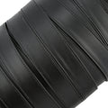 Ohio Travel Bag Strapping 1" Black, Leather Strapping, Leather, #CALF-1-BLK CALF-1-BLK