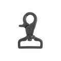 Ohio Travel Bag Swivel Snaps 1" Black, Trigger Swivel Snap Hook, Zinc Alloy, #P-2946-BLK P-2946-BLK