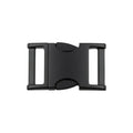 Ohio Travel Bag 1" Matte Black, Side Squeeze Buckle, Zinc Alloy, #C-250-1-BLK C-250-1-BLK