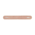 1" Natural Russet, Slotted Round End Trunk Handle, Leather