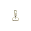 1" Nickel, Lever Swivel Snap Hook, Zinc Alloy-PK4