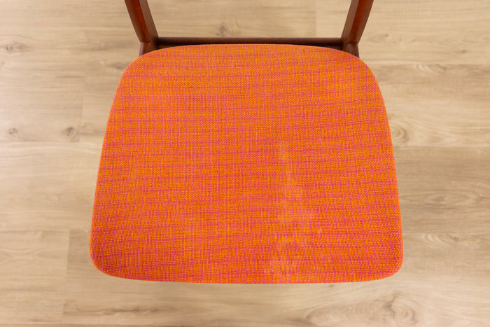 1 Teak Mid-Century Modern Dining Chair  - (D1515)