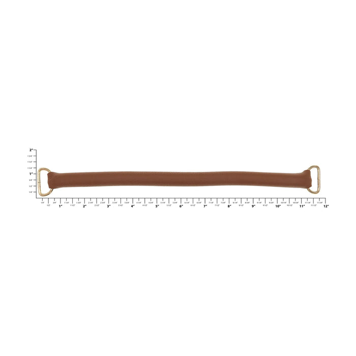 10 1/2" LV Tan, Purse Handle, Leather