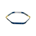 10" Facile Hexagonal Frame With Brass Hinges, Steel