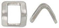 Ohio Travel Bag Zippers #10 Stainless Steel, Top Stops, Stainless Steel, #10M-T-SS 10M-T-SS