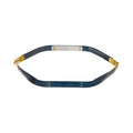 11" Facile Hexagonal Frame With Brass Hinges, Steel