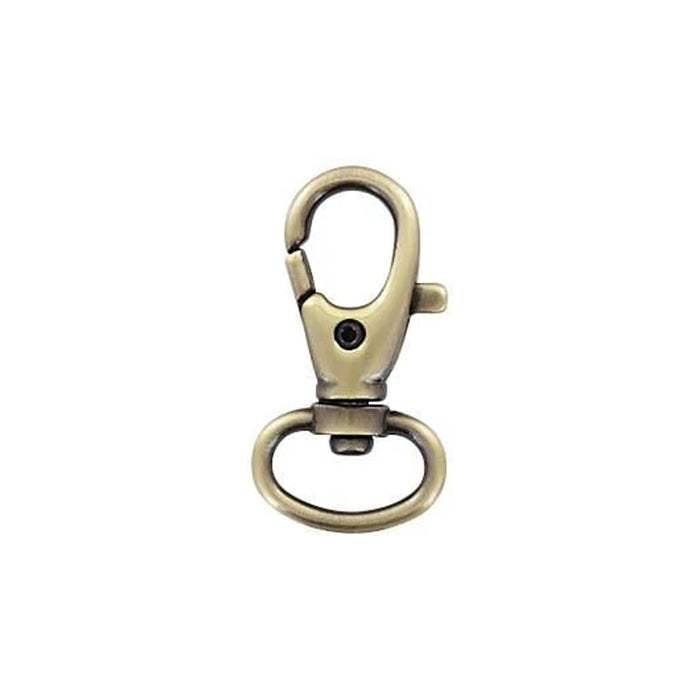 1/2" Antique Brass, 1 1/2" Trigger Swivel Snap Hook, Zinc Alloy-PK5