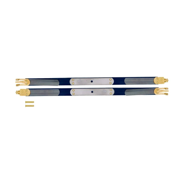 12" Facile Hexagonal Frame With Brass Hinges, Steel