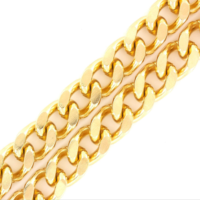 Ohio Travel Bag Strapping 1/2" Gold, Chain, Steel, #P-3237-GP P-3237-GP