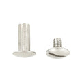 1/2" Nickel, Chicago Screw, Solid Brass PK10