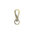 1/4" Antique Brass, Lever Swivel Snap Hook, Zinc Alloy-PK5