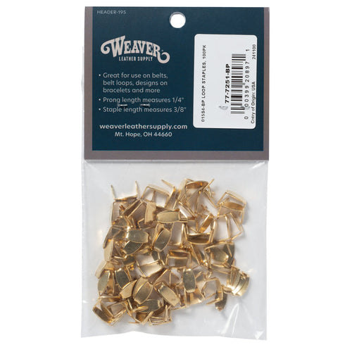 #15S4 Loop Staples, Pack of 100