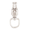 #2002 Round Eye Panic Snap Nickel Plated, 1"