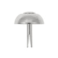 20mm Nickel, Round Handbag Bottom Stud, Steel-PK10