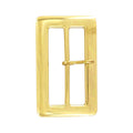 3 1/2" Santa Belt Buckle, Buckle Only, Solid Brass