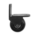 Ohio Travel Bag Wheels & Feet 60mm Black, Inline Skate Wheel with Housing, Plastic, #L-3666 L-3666