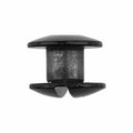 Ohio Travel Bag 3/16" Glossy Black, Open Hole Chicago Screw, Solid Brass, #L-156-3-16BLK L-156-3-16BLK
