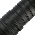 Ohio Travel Bag Strapping 3/4" Black, Flat Leather Strapping, Leather, #CALF-3-4-BLK CALF-3-4-BLK