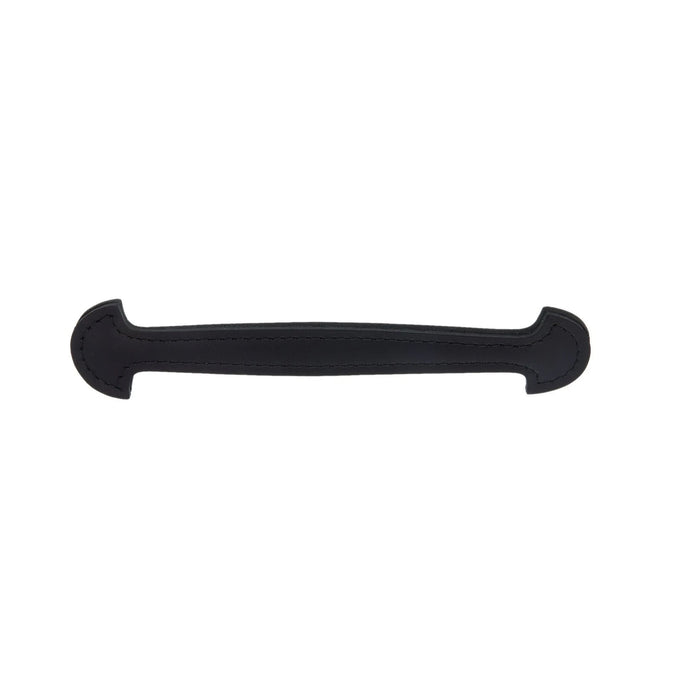 3/4" Black, Shovel Head Steamer Trunk Handle, Leather