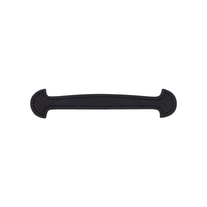 3/4" Black, Shovel Head Steamer Trunk Handle, Leather