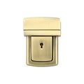 Ohio Travel Bag 35mm Brushed Brass, Tuck Catch with Lock, Zinc Alloy, #L-361-ANTB L-361-ANTB