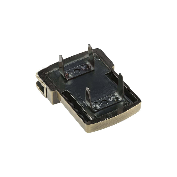 Ohio Travel Bag 35mm Brushed Brass, Tuck Catch with Lock, Zinc Alloy, #L-361-ANTB L-361-ANTB