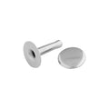 #412S Insta-Rivets, Nickel Over Brass, 7/16"
