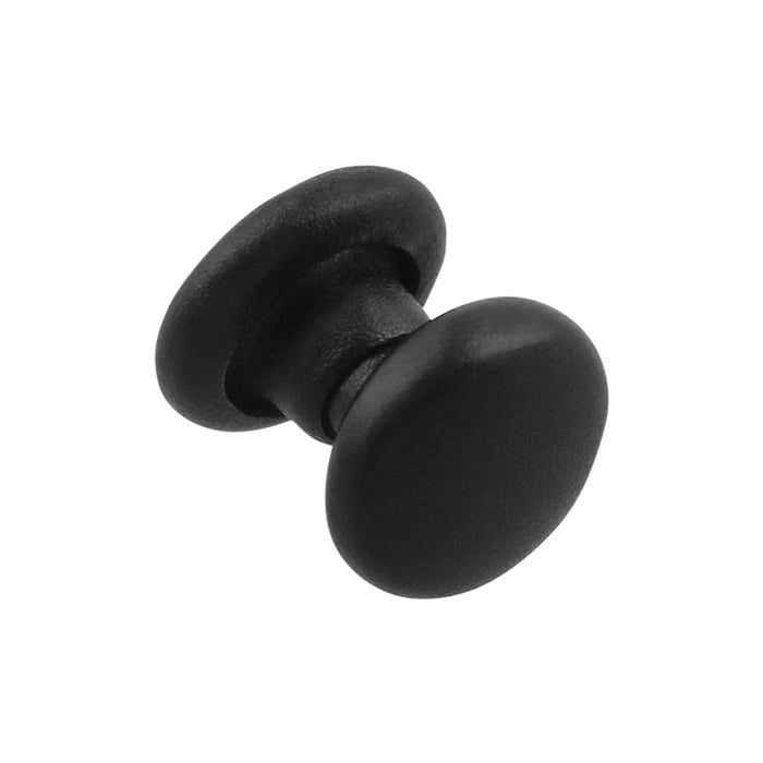 Ohio Travel Bag 6mm Black Plate, Double Cap Jiffy Rivet, Steel, #A-337-BLK A-337-BLK