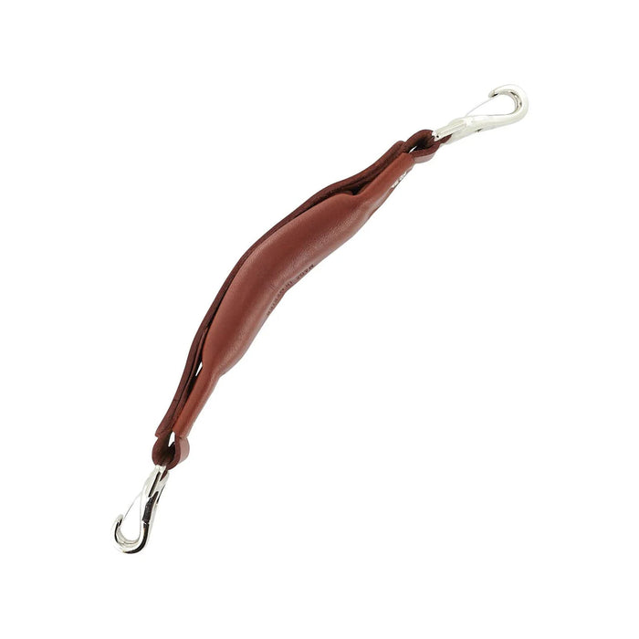 5 1/4" Tan, Emergency Handle with Nickel Hardware, Leather