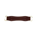 5 3/4" Brown, Handle, Leather