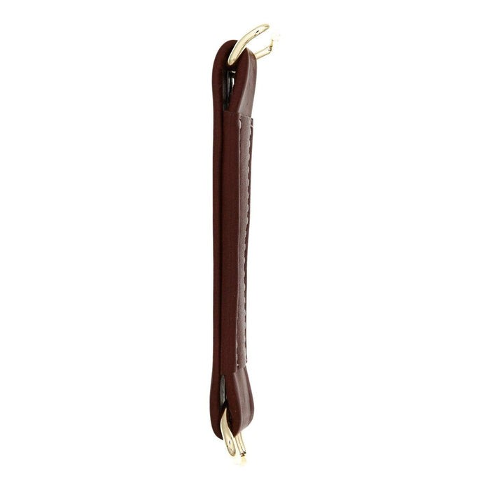 5 3/4" Brown, Handle, Leather