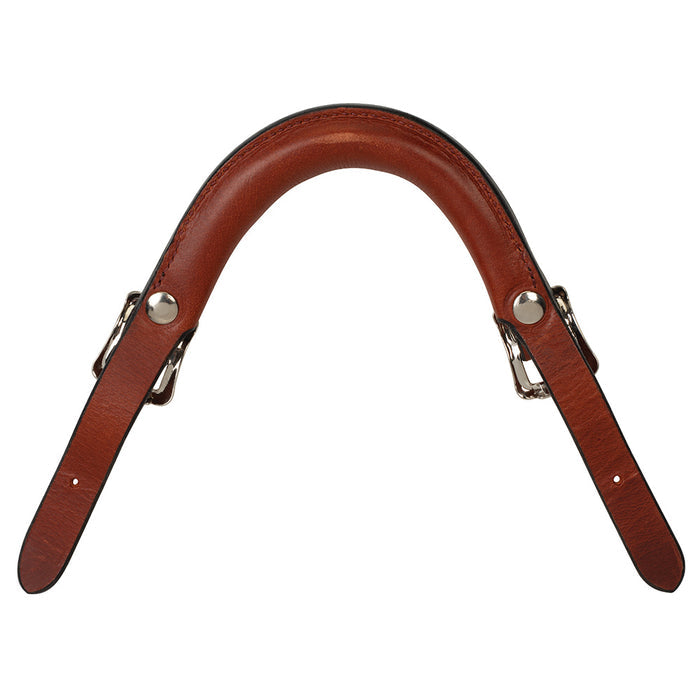 5" Brown, Emergency Handle, Leather
