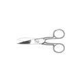 5" Craft, Gingher Scissors, Steel