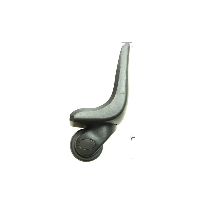 50mm Black, Spinner Wheel with Housing Pair, Plastic