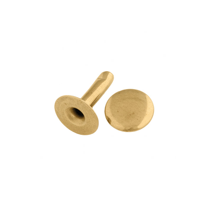 #512S Insta-Rivets, Solid Brass, 7/16"