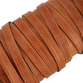 Ohio Travel Bag Strapping 5/8" Medium Brown, Leather Strapping, Leather, #CALF-5-8-MEDBRO CALF-5-8-MEDBRO