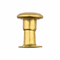 Ohio Travel Bag 6.5mm Brass, Single Cap Jiffy Rivets, Solid Brass-100ct, #NB206S-SB NB206S-SB