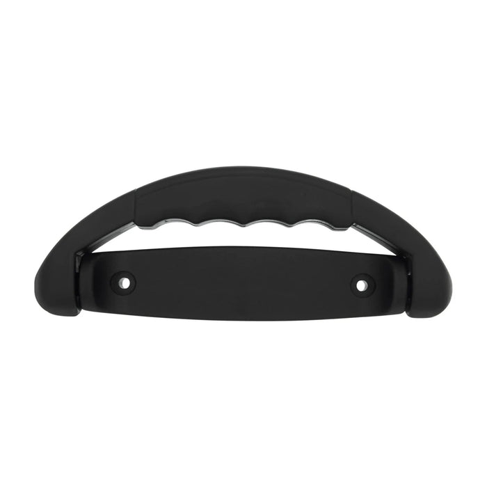 7 1/4" Black, Handle with Mounting Plate, Plastic
