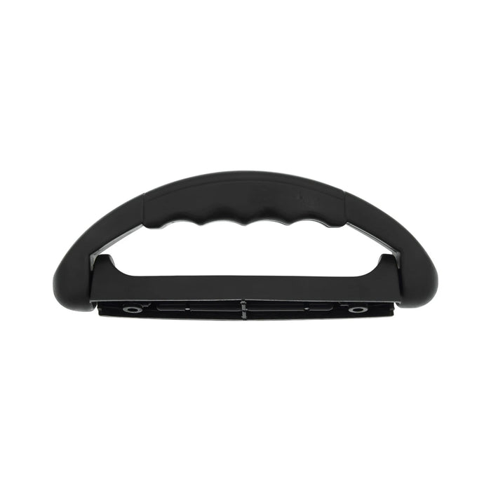 7 1/4" Black, Handle with Mounting Plate, Plastic