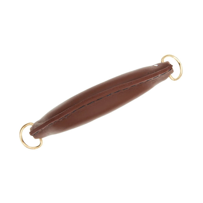7" Tan, Handle with Gold Hardware, Leather