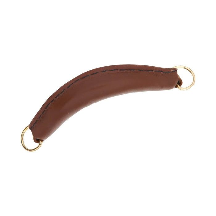 7" Tan, Handle with Gold Hardware, Leather