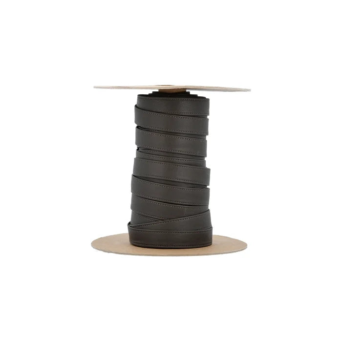 7/8" Dark Brown. Leather Strapping, Leather