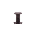 7mm Black, Single Cap Jiffy Rivet, Solid Brass-100ct