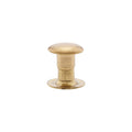 7mm Brass, Single Cap Jiffy Rivets, Solid Brass-100ct